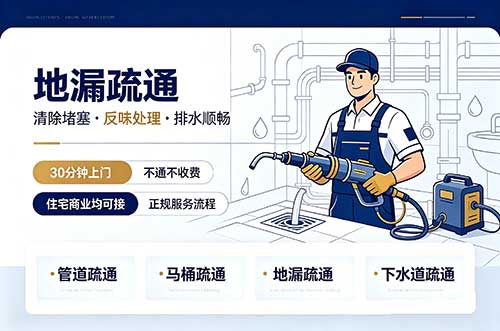 十堰地漏疏通