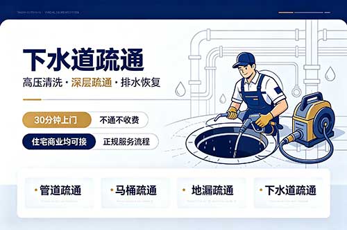 十堰下水道疏通