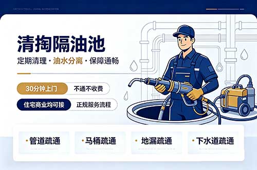 十堰清掏隔油池